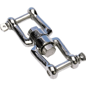 Svivel m/gaffel 316, 19 mm