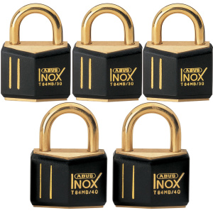 Abus Hengelås T84MB Inox 2 stk, 40mm