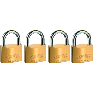 Abus Hengelås 65/40, 4 stk, 40 mm