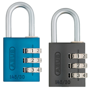 Abus Hengelås 145/30 C m/kodelås, titan