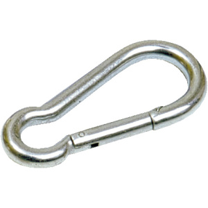Karabinkrok, 140 mm, elgalvanisert