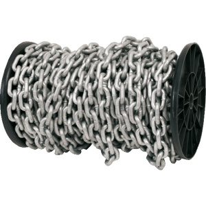 Kjettingspole, kortlenket, 5 mm/60 m, galvanisert