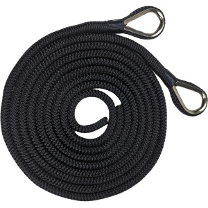 1852 Fortøyningsliner m/syrefaste kauser 14 mm x 2,5 m, par
