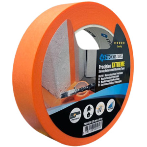 Stokvis Maskeringstape Extreme Orange 9 mm x 50 m 2pk
