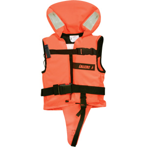 Redningsvest 100N ISO 12402-4 Orange 30-40 kg