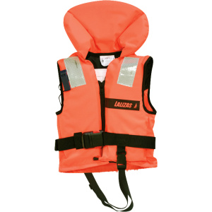 Redningsvest 100N ISO 12402-4 Orange 90+ kg