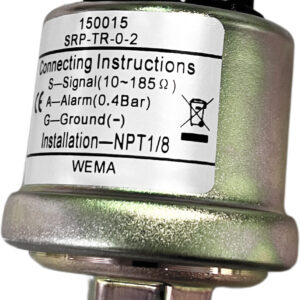 Turbotrykksensor 0-2 Bar 1/8" NPTF
