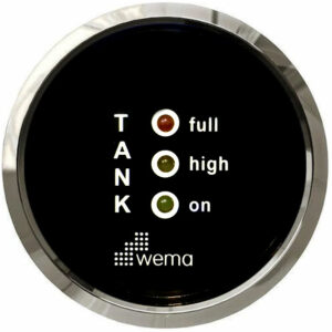 Wema LED 3-Light Gauge ISS Stainless Steel