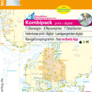 Kart kombi Atlas Serie 3 Samsø-Sund-Kattegat