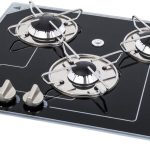 Glass Hob 3 gasskoketopp